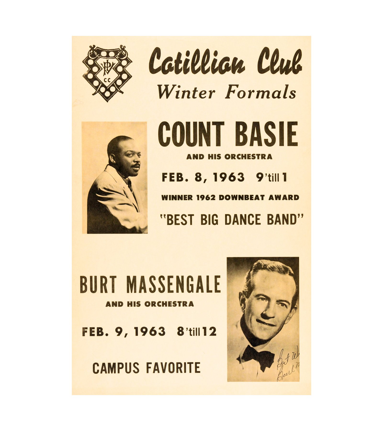 1963 Count Basie Wichita, KS 