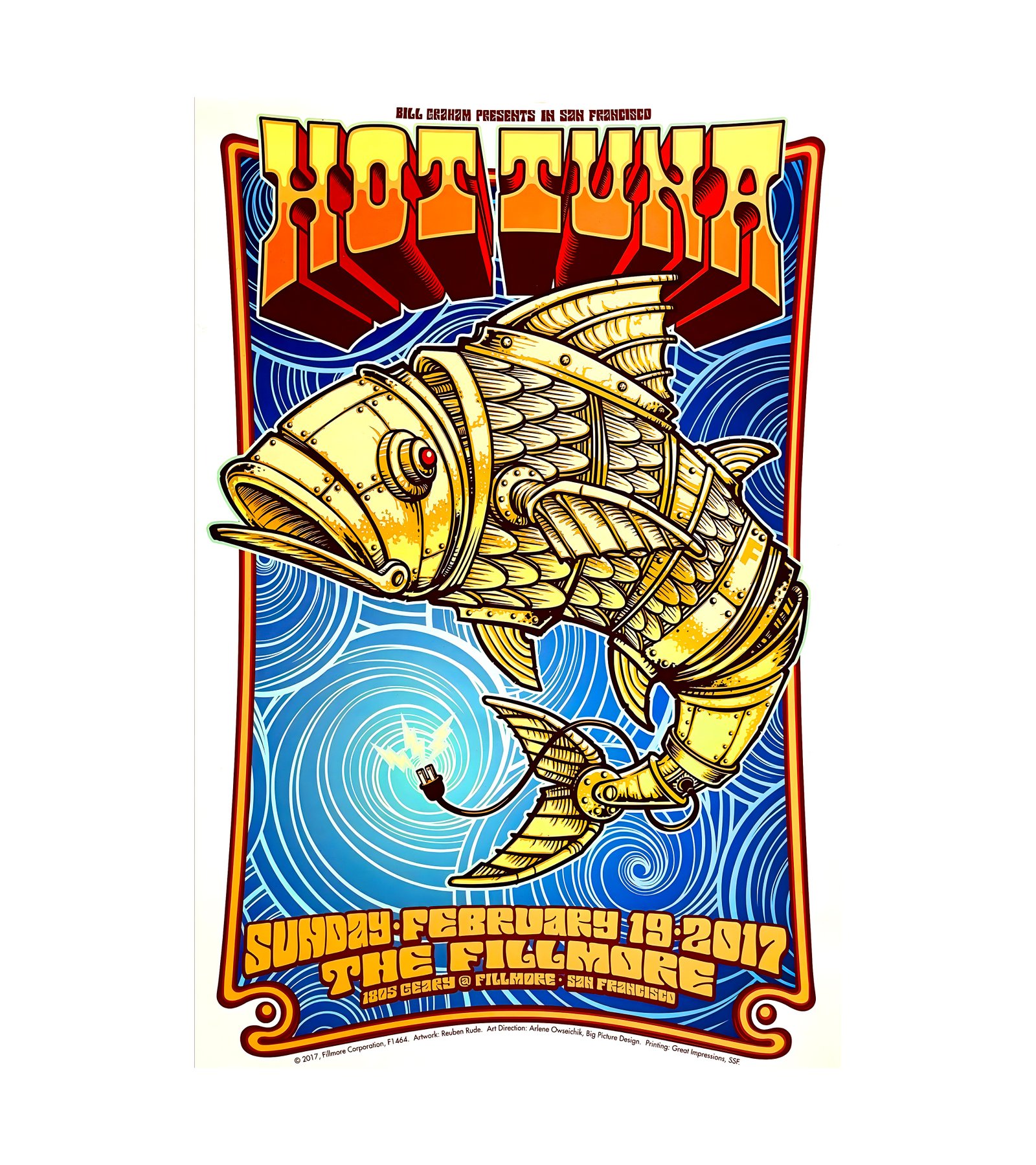 2017 Hot Tuna The Fillmore 