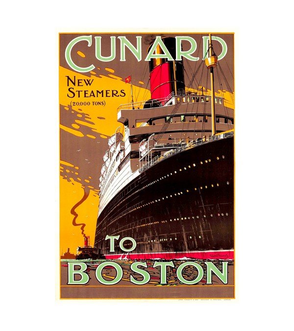 1930 Cunard to Boston 