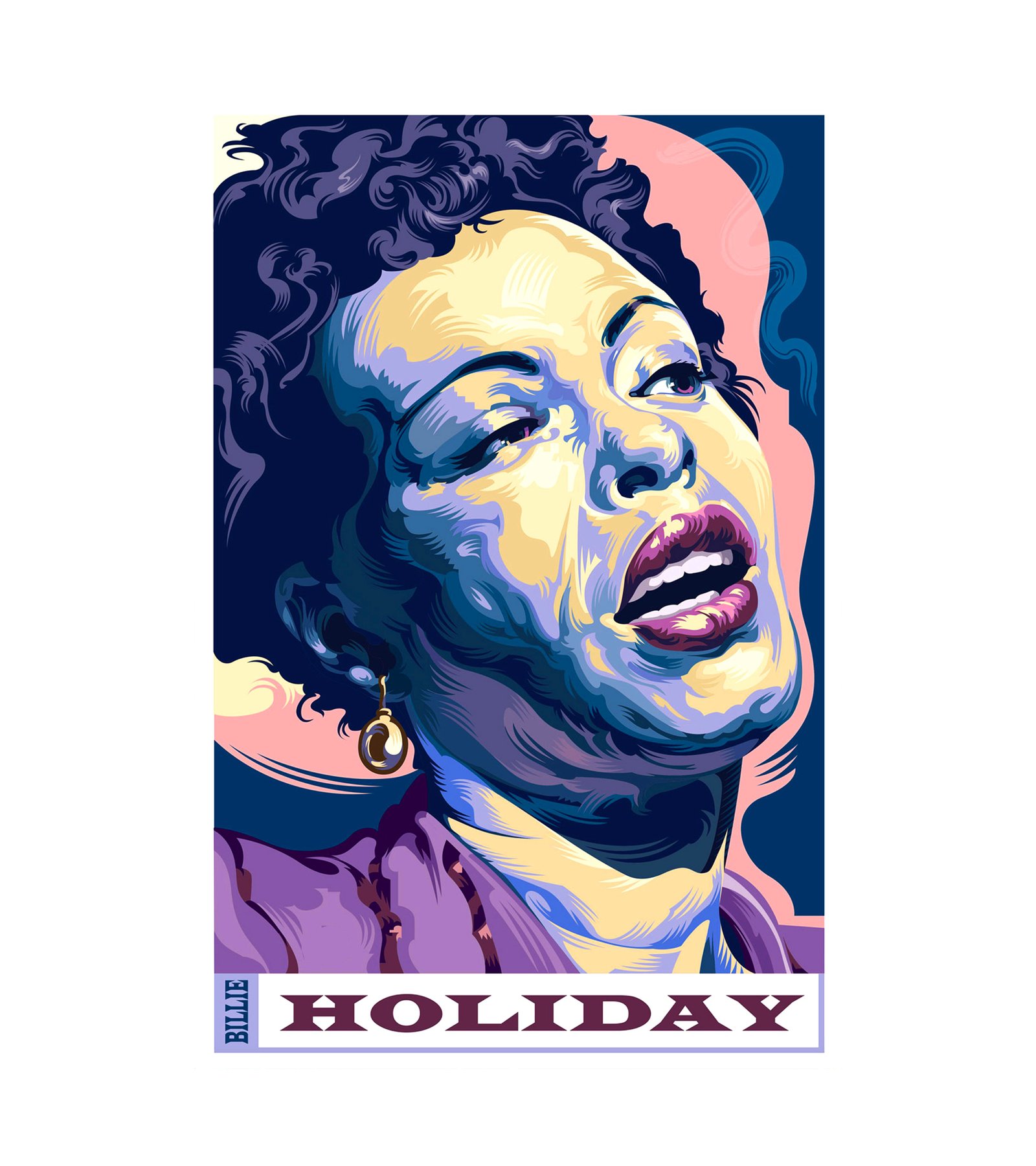 Billie Holiday Portrait 