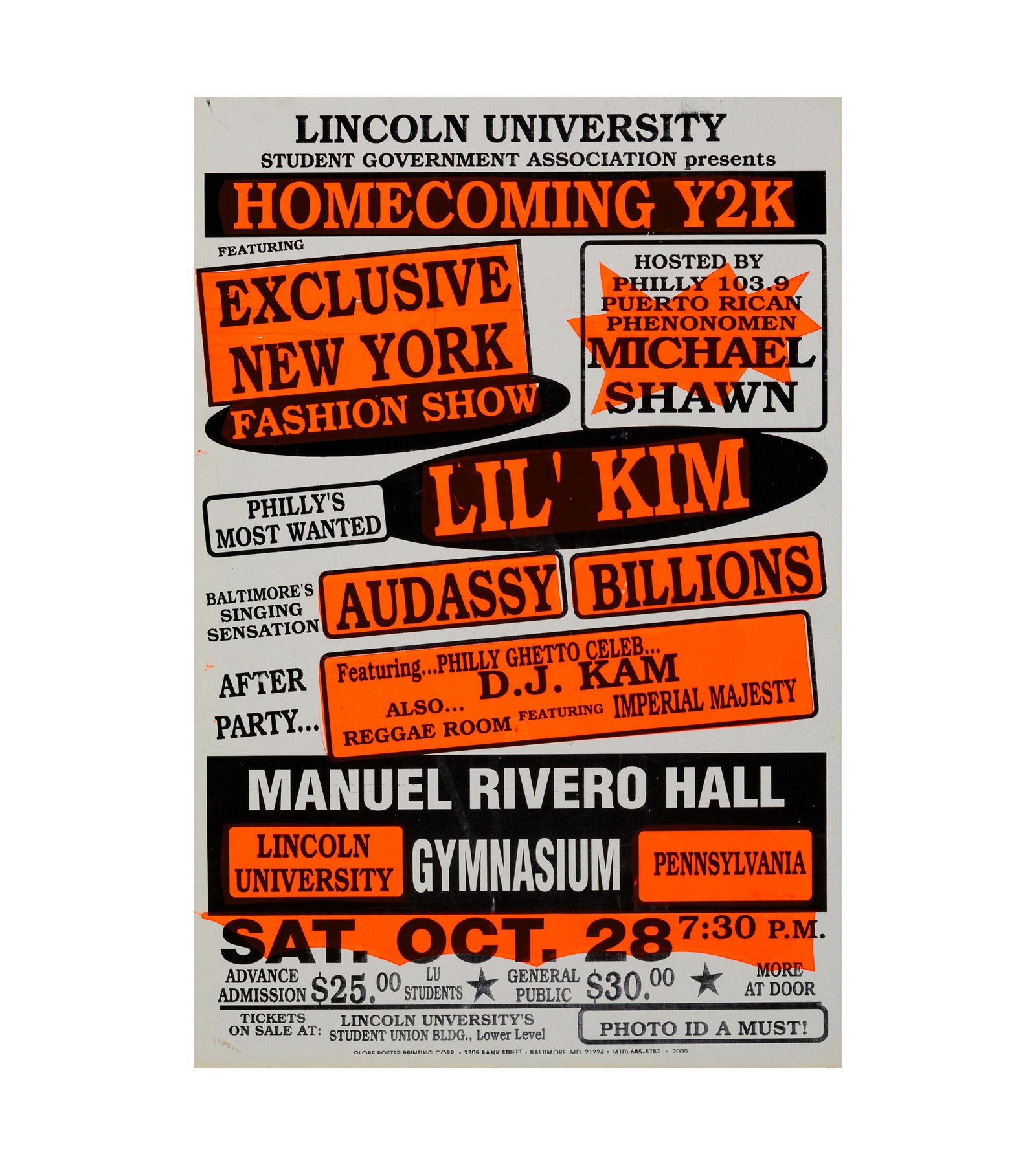 2000 Lil' Kim Lincoln University, Pennsylvania 