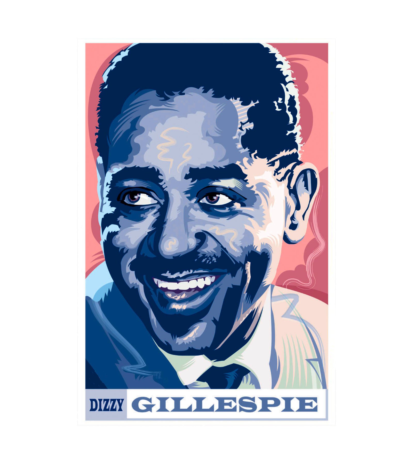 Dizzy Gillespie Portrait 