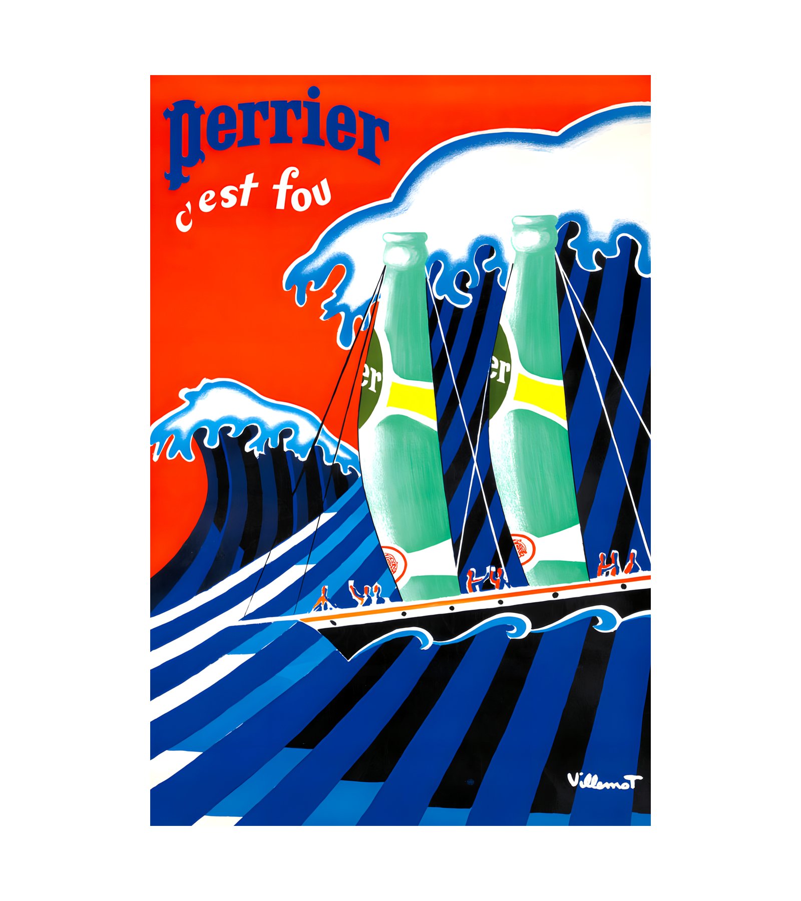 1981 BERNARD VILLEMOT - Perrier Lalande-Courbet 