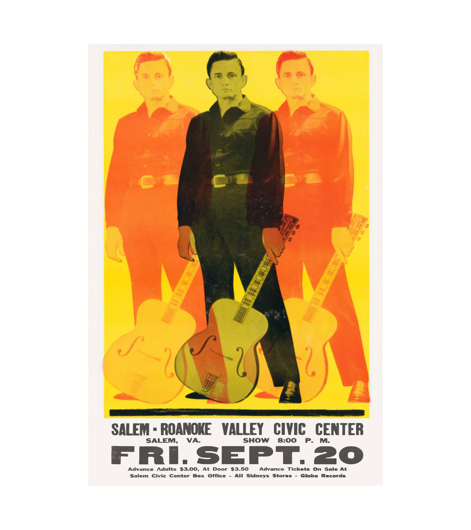 1968 Johnny Cash Salem, NC 