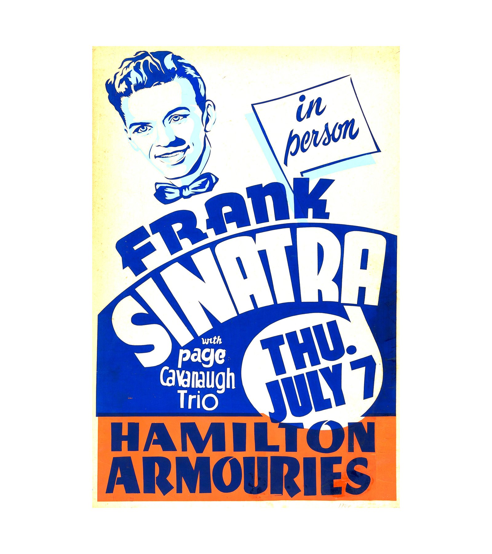 1949 Frank Sinatra - Hamilton Armouries 