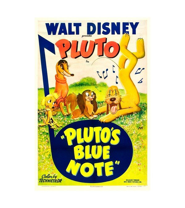 1947 Pluto's Blue Note (RKO) 
