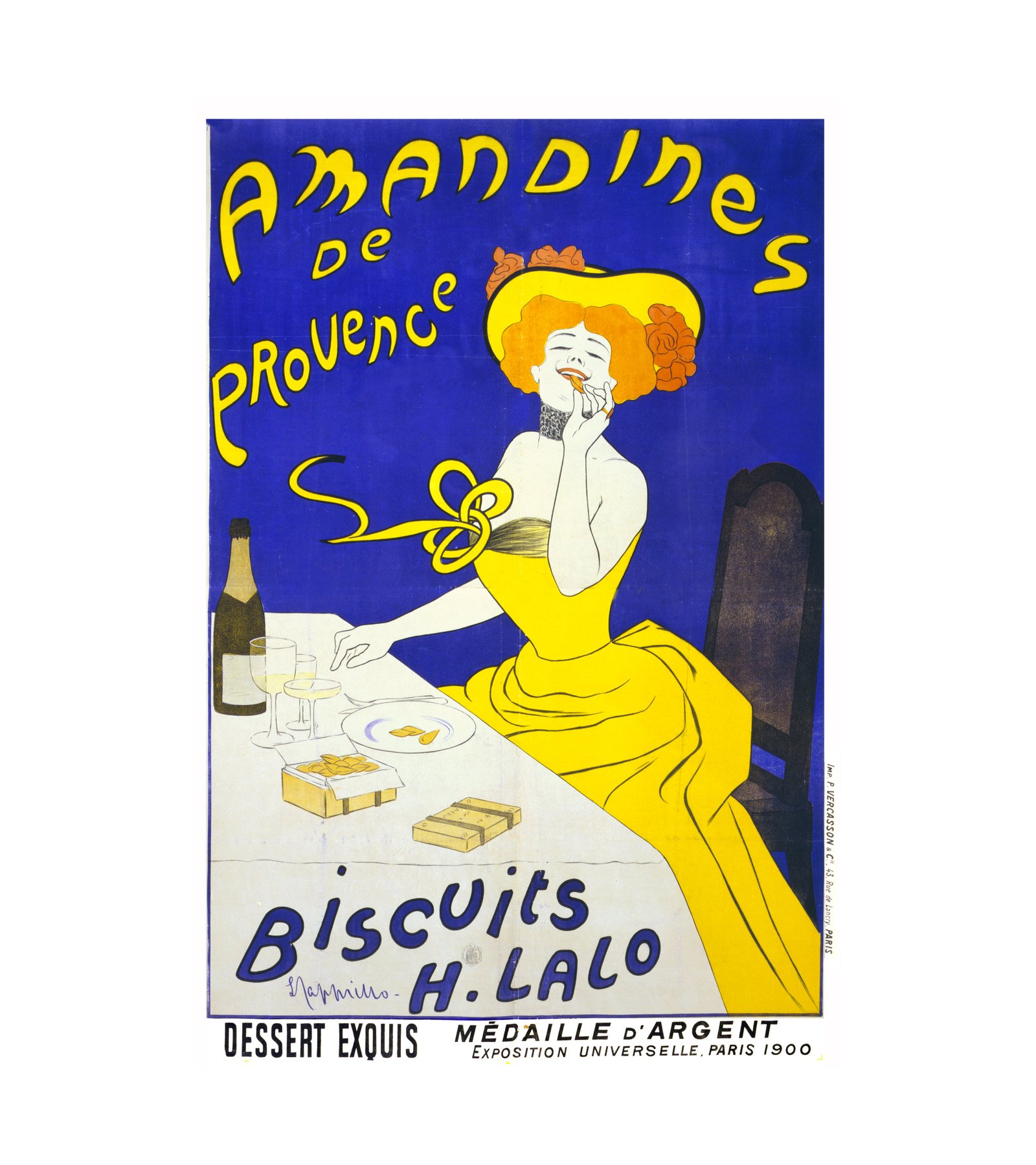 1900  Amandines de Provence Leonetto Cappiello (Italian, 1875-1942)