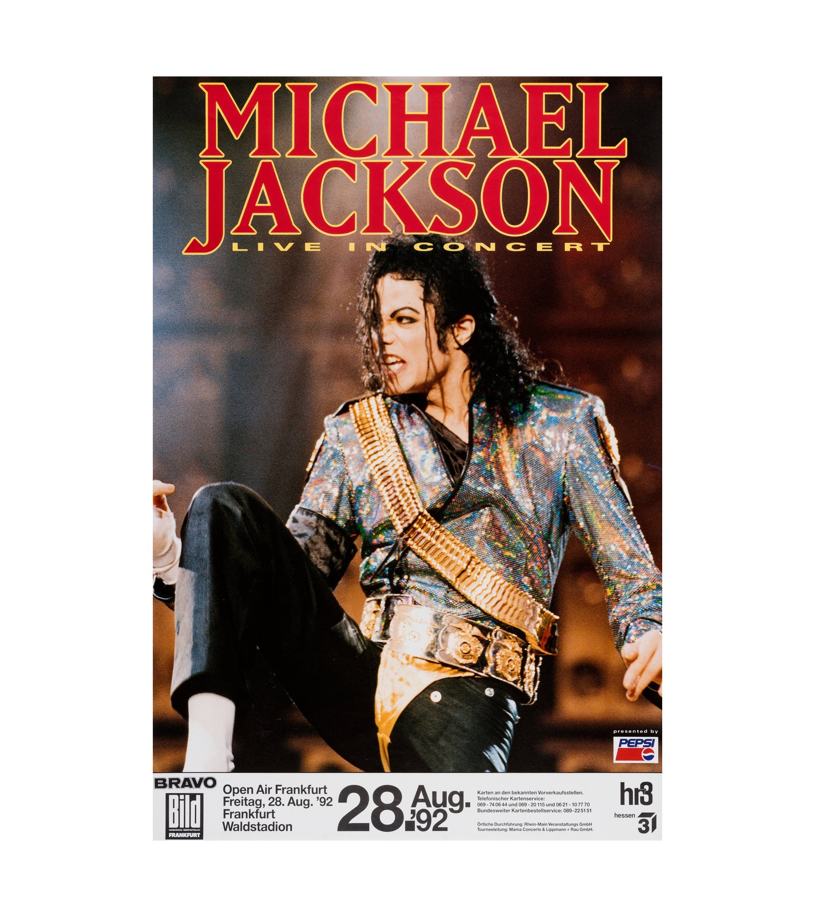 1992 Michael Jackson Frankfurt, Germany 