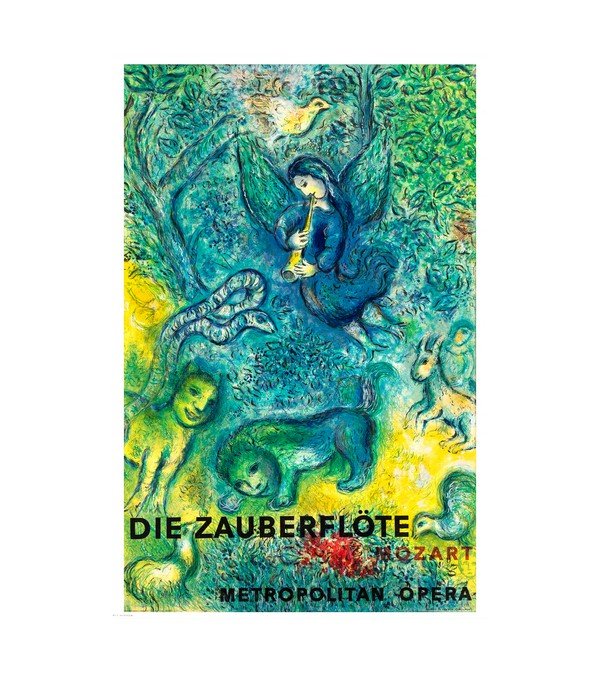 1967 Marc Chagall - Die Zauberflote - The Magic Flute