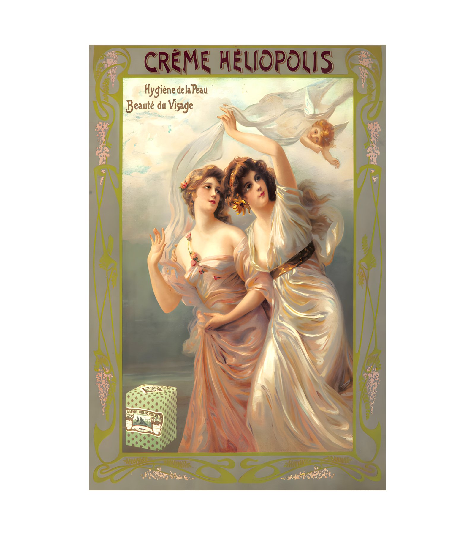 1895 Creme Heliopolis B. Sirven, Toulouse 
