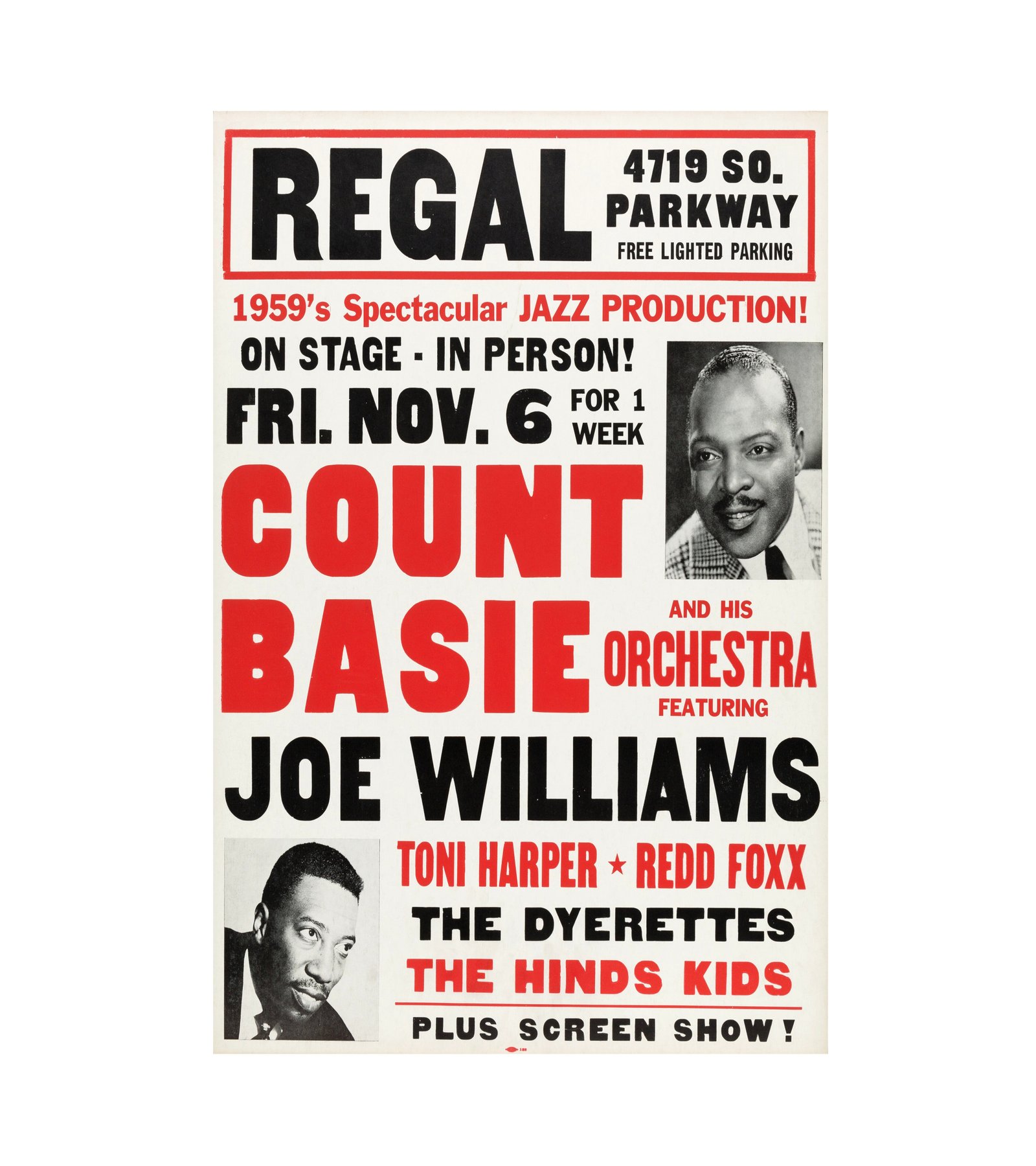 1959 Count Basie, Joe Williams Chicago 