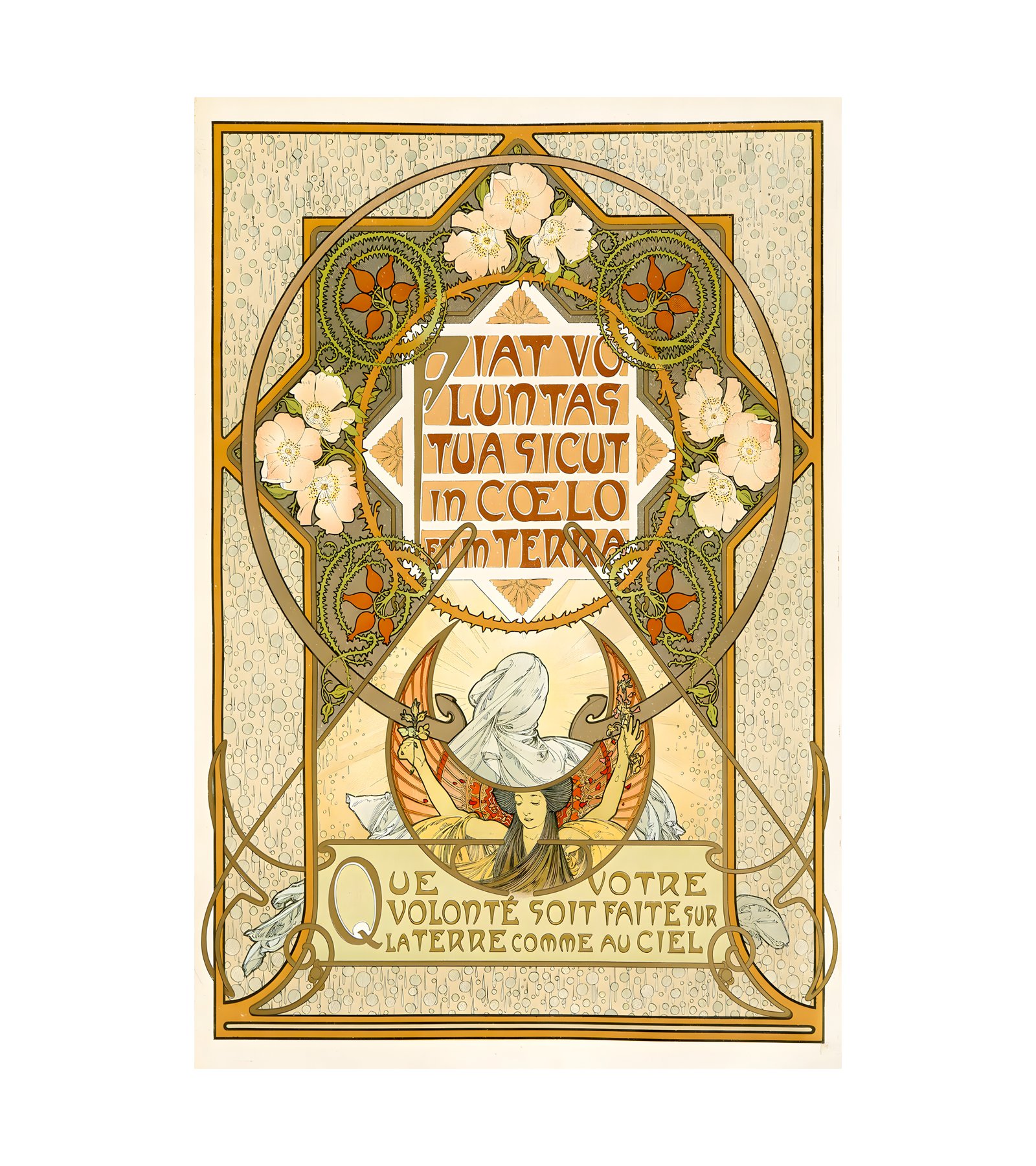 1899  ALPHONSE MUCHA (1860-1939) Le Pater 