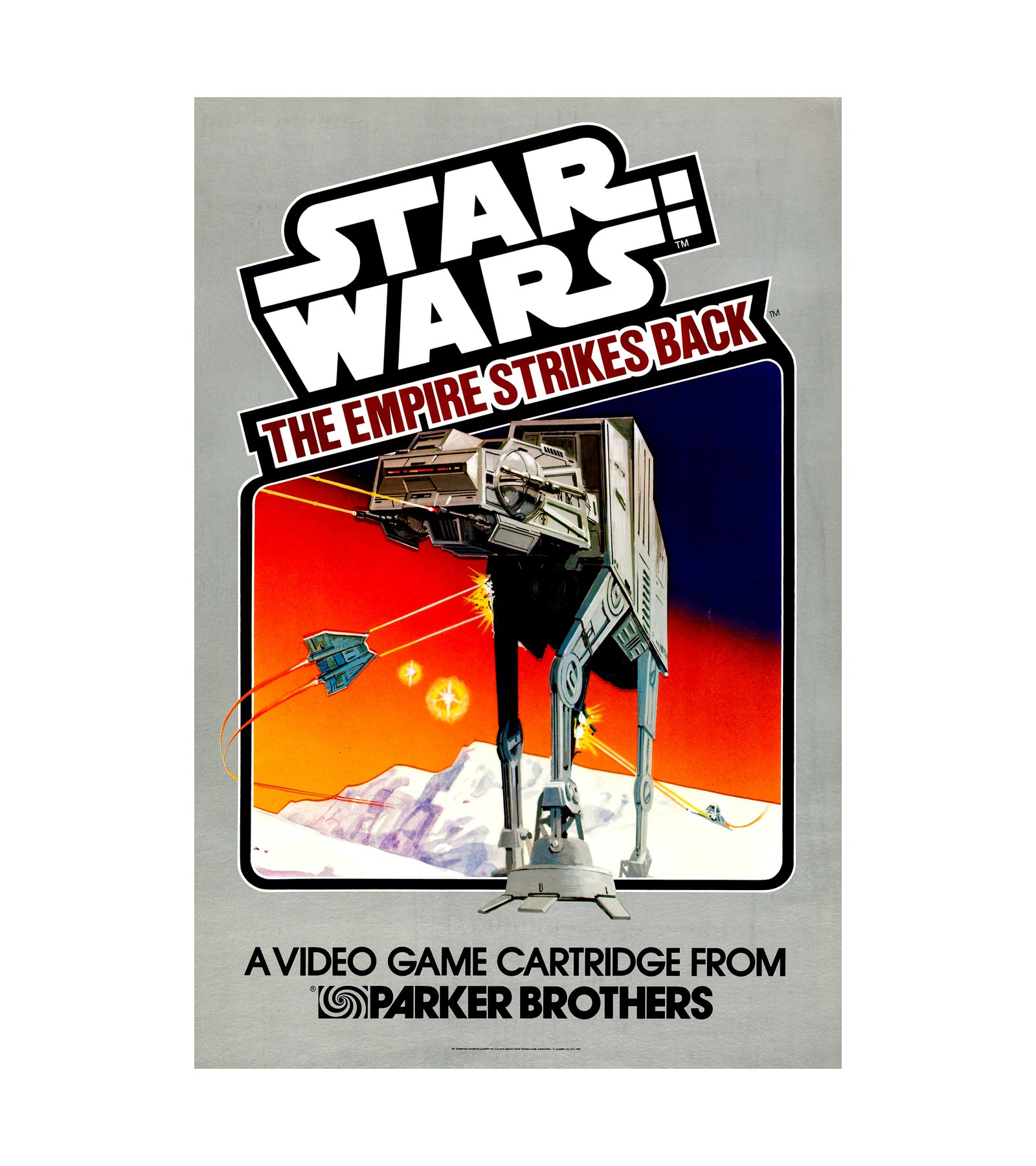 1982 Star Wars- Episode V - The Empire Strikes Back (Parker Brothers) 