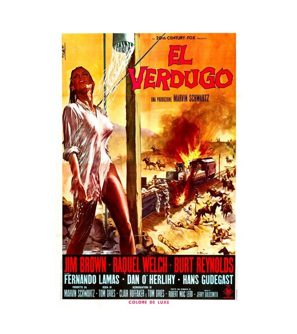 1969 100 Rifles (20th Century Fox) Italian 