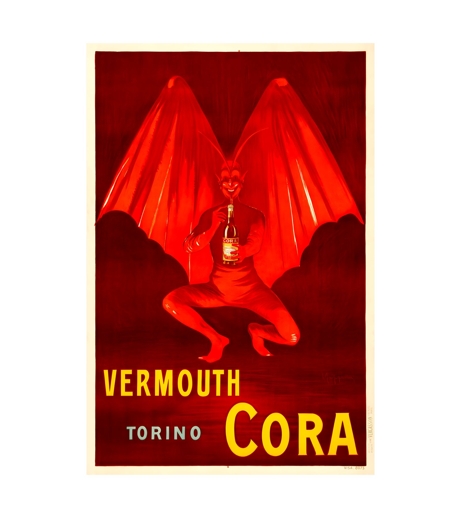 1915 Vermouth Cora Torino Cappiello 