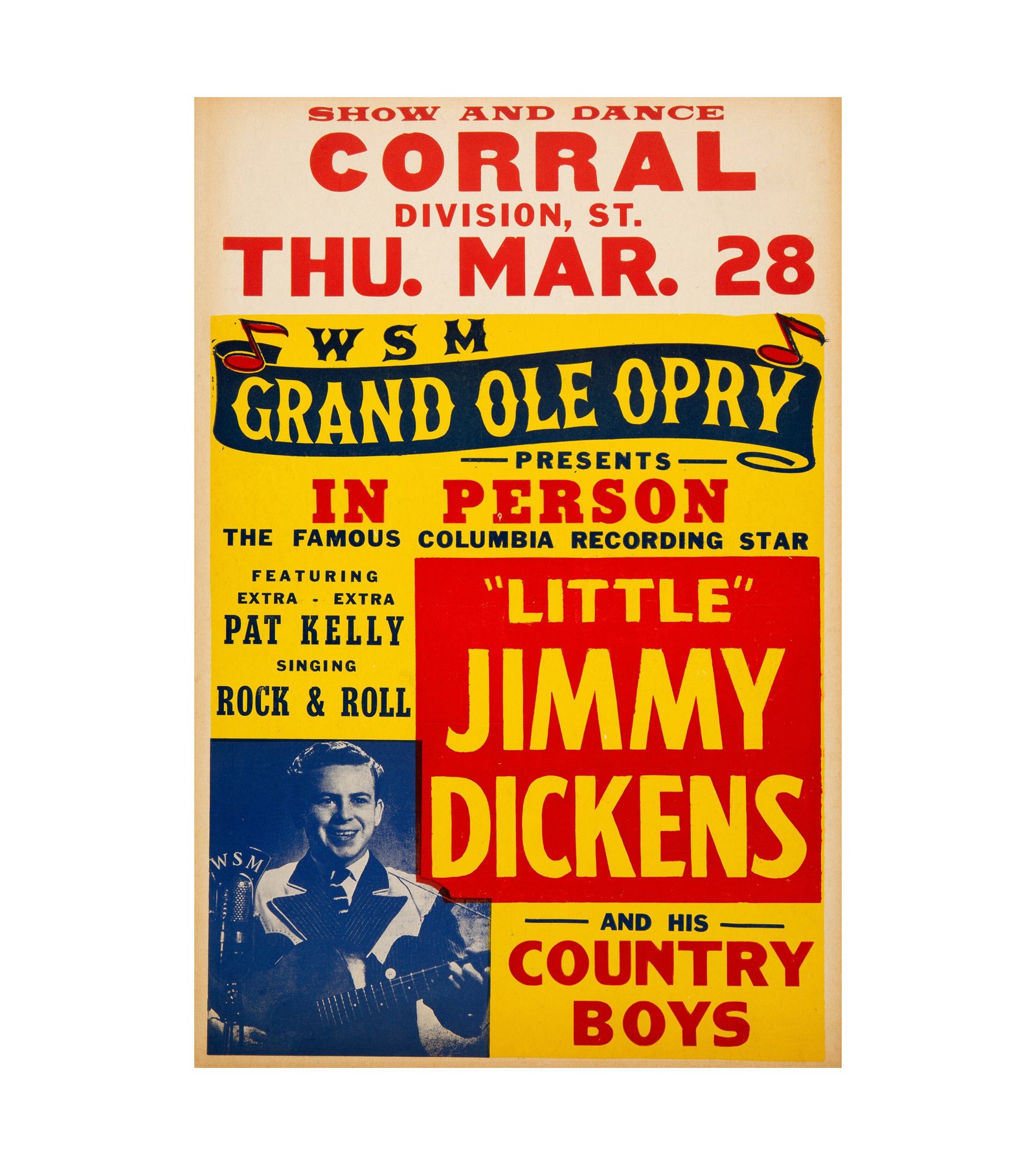 1953 Little Jimmy Dickens Portland, OR 
