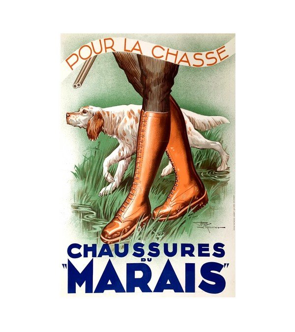 1934 Chaussures DuMarais hunting Boots