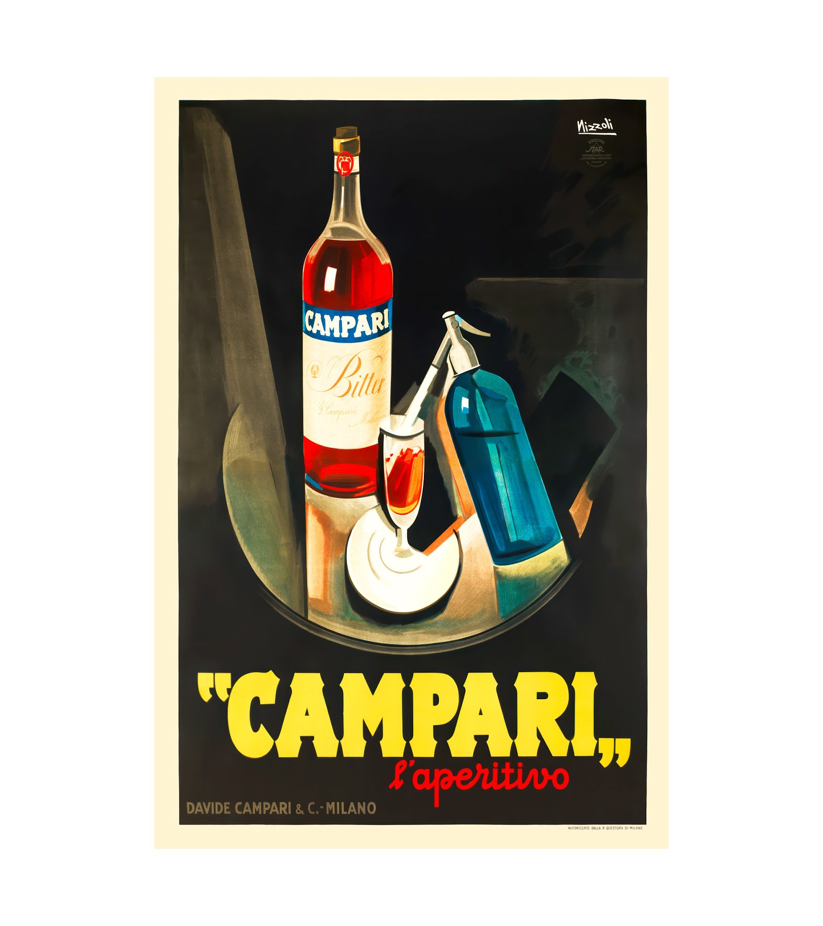 1926 Campari l'aperitivo - Marcello Nizzoli (Italy) 