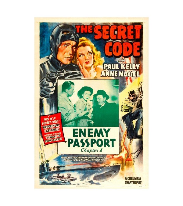 1942 The Secret Code (Columbia) Chapter 1 Enemy Passport 