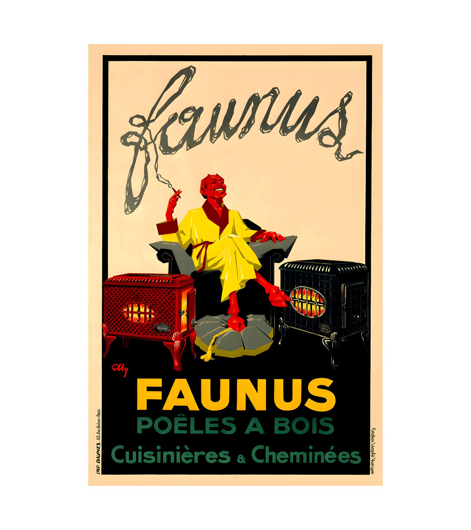 1925 Faunus Stove Aly 
