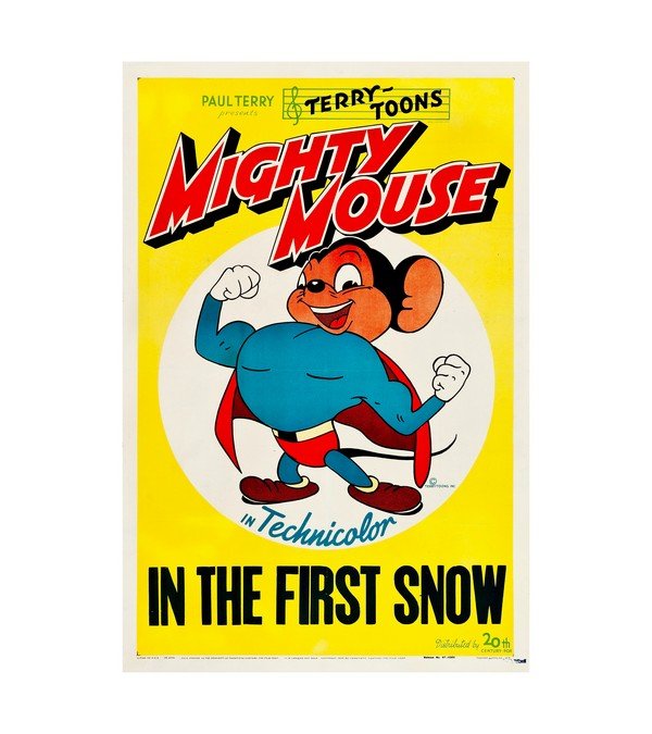 1942 Mighty Mouse - In the first Snow 