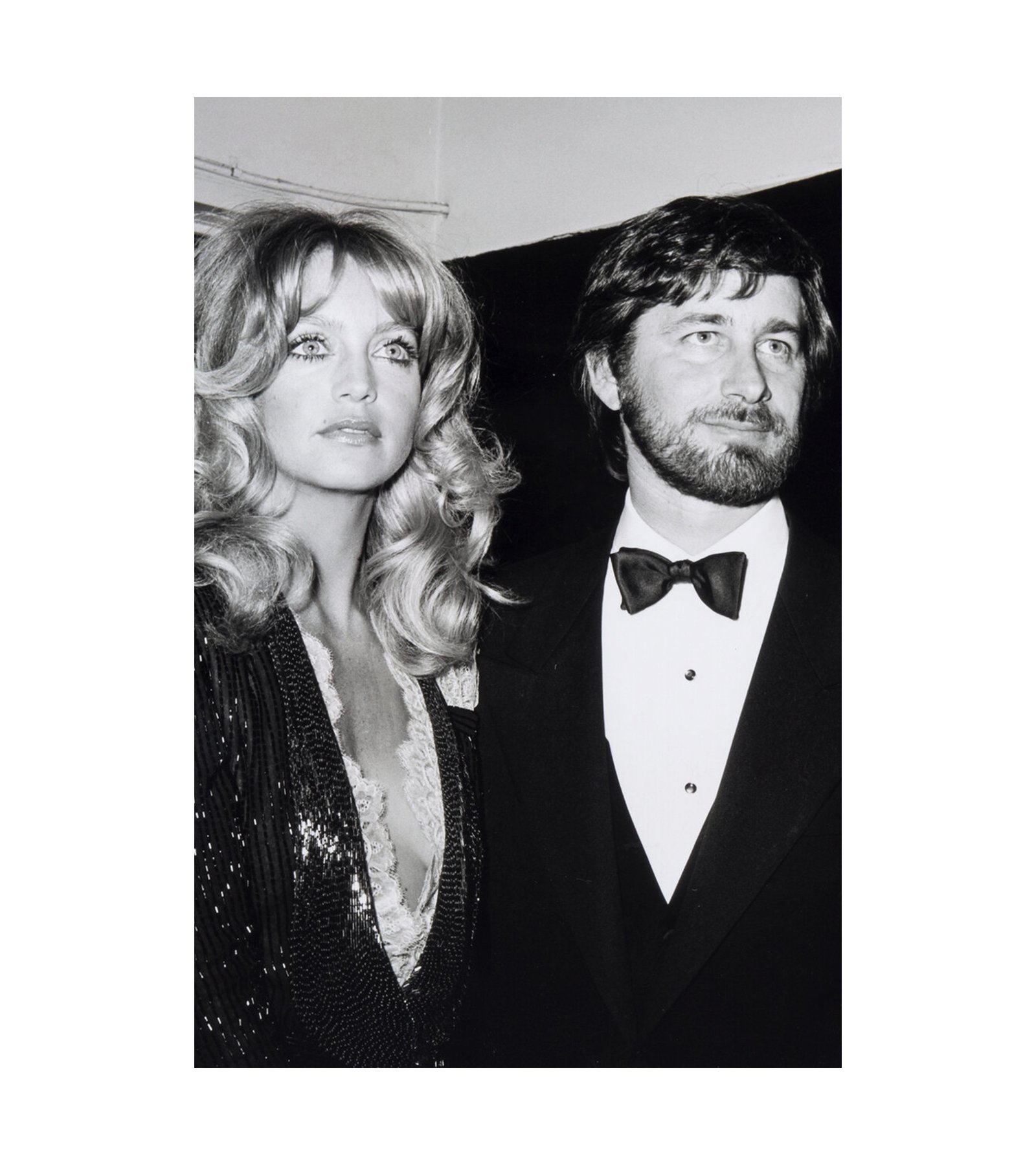 1980 Steven Spielberg and Goldie Hawn at Academy Awards