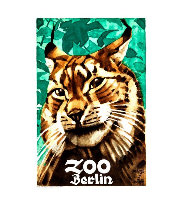 1930 Berlin Zoo German