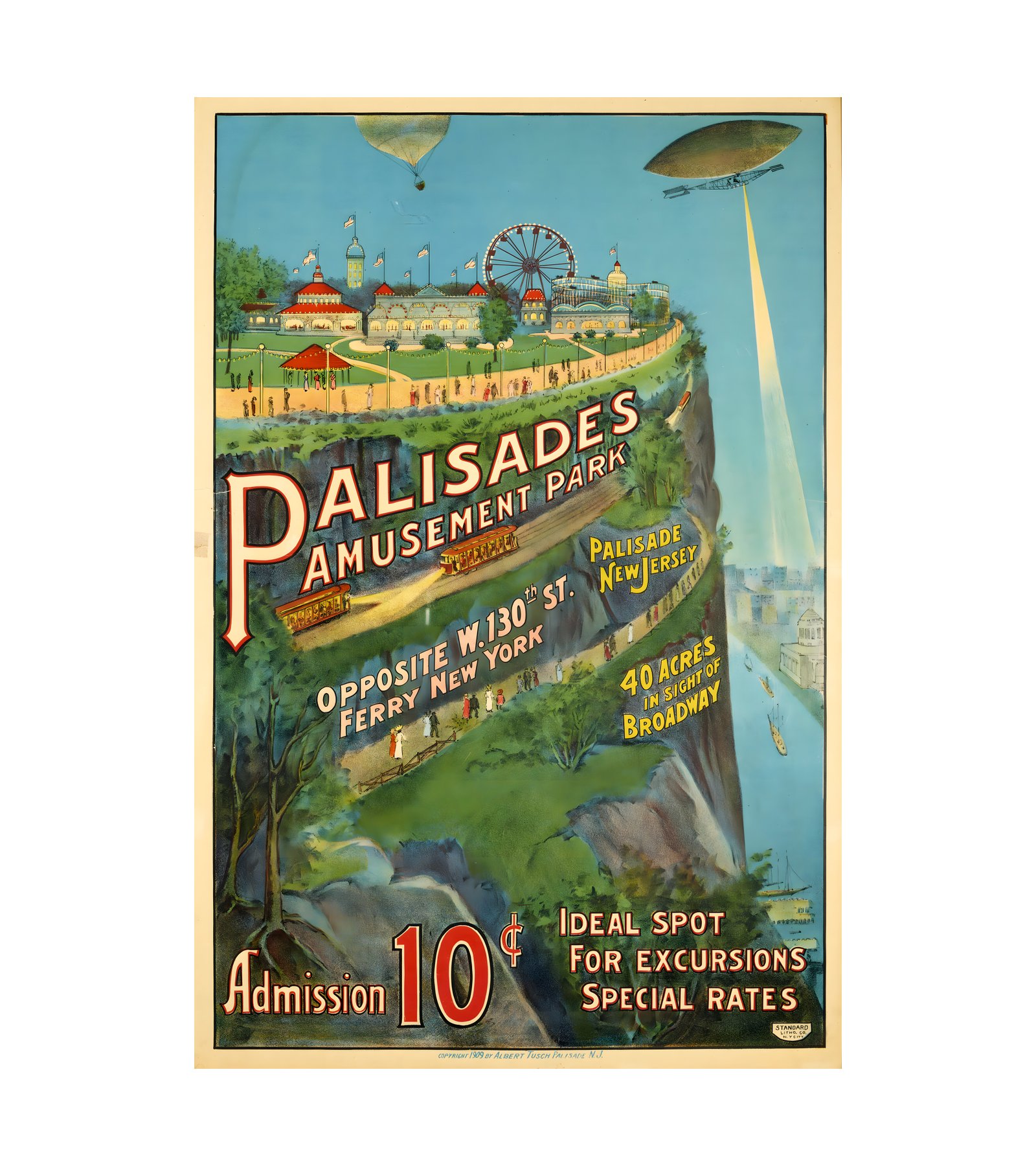 1910 Palisades Park NJ 