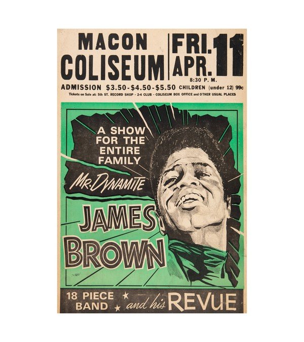  1968 James Brown Norfolk, VA 