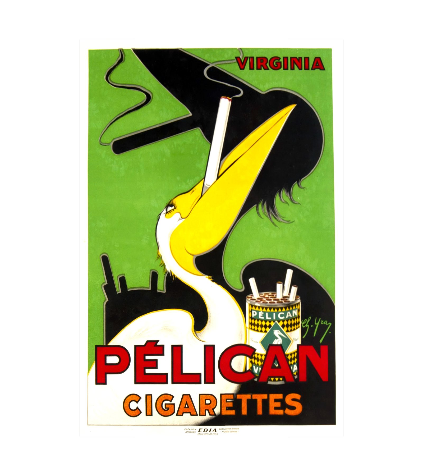 1920 Pelican Cigarettes