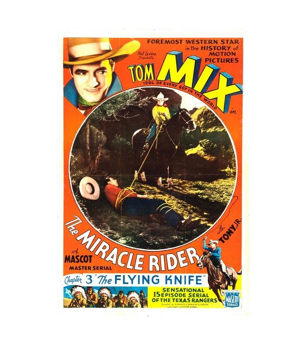 1935 The Miracle Rider (Mascot) Chapter 3 The Flying Knife 
