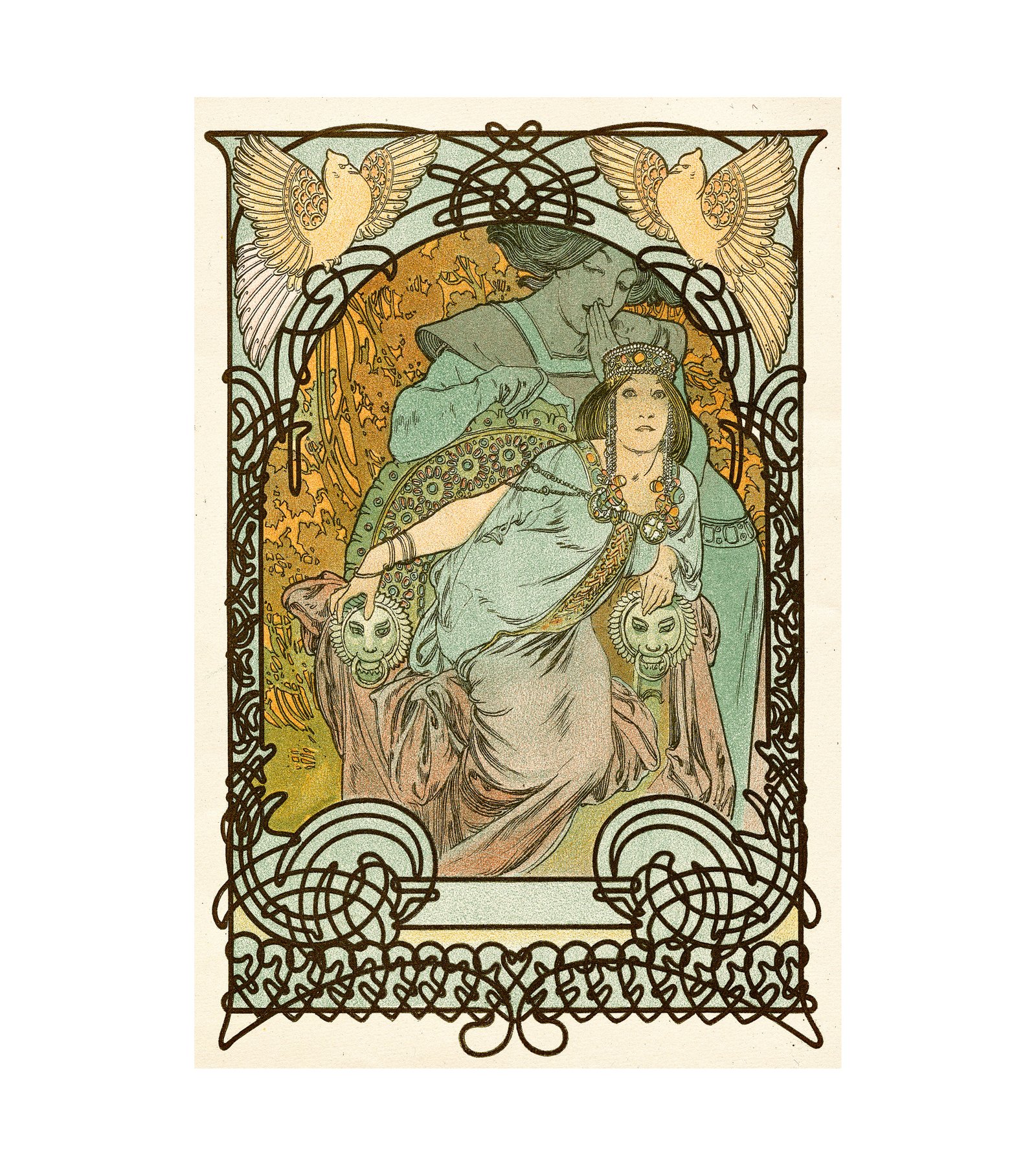 1897  Ilsee, Princesse de Tripoli Alphonse Mucha
