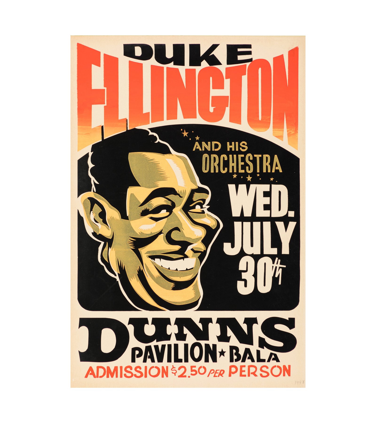 1959 Duke Ellington at Dunns BALA, Jazz 
