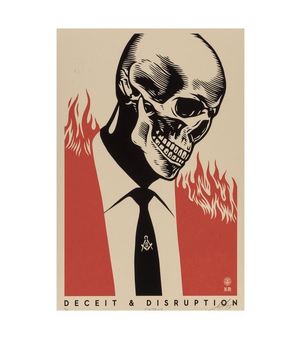 Flaming Skull 