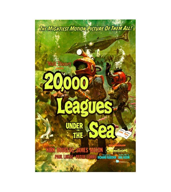 1954 - 20,000 Leagues Under the Sea (Disney) 