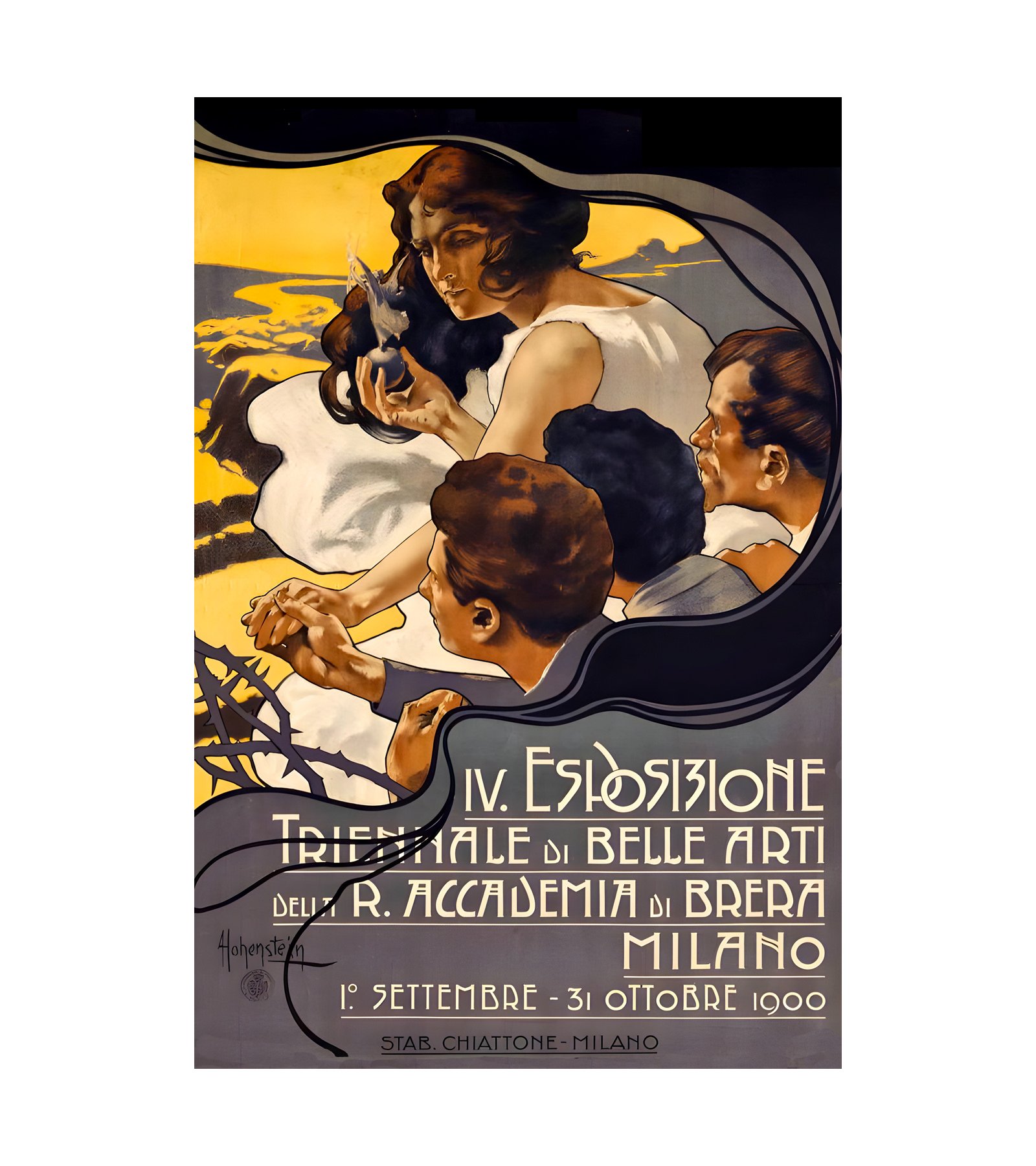 1900 Italian Art Exposition, Milano