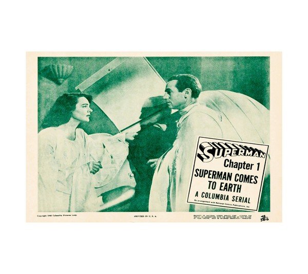 1948 Superman (Columbia) Chapter 1 Superman Comes to Earth. 