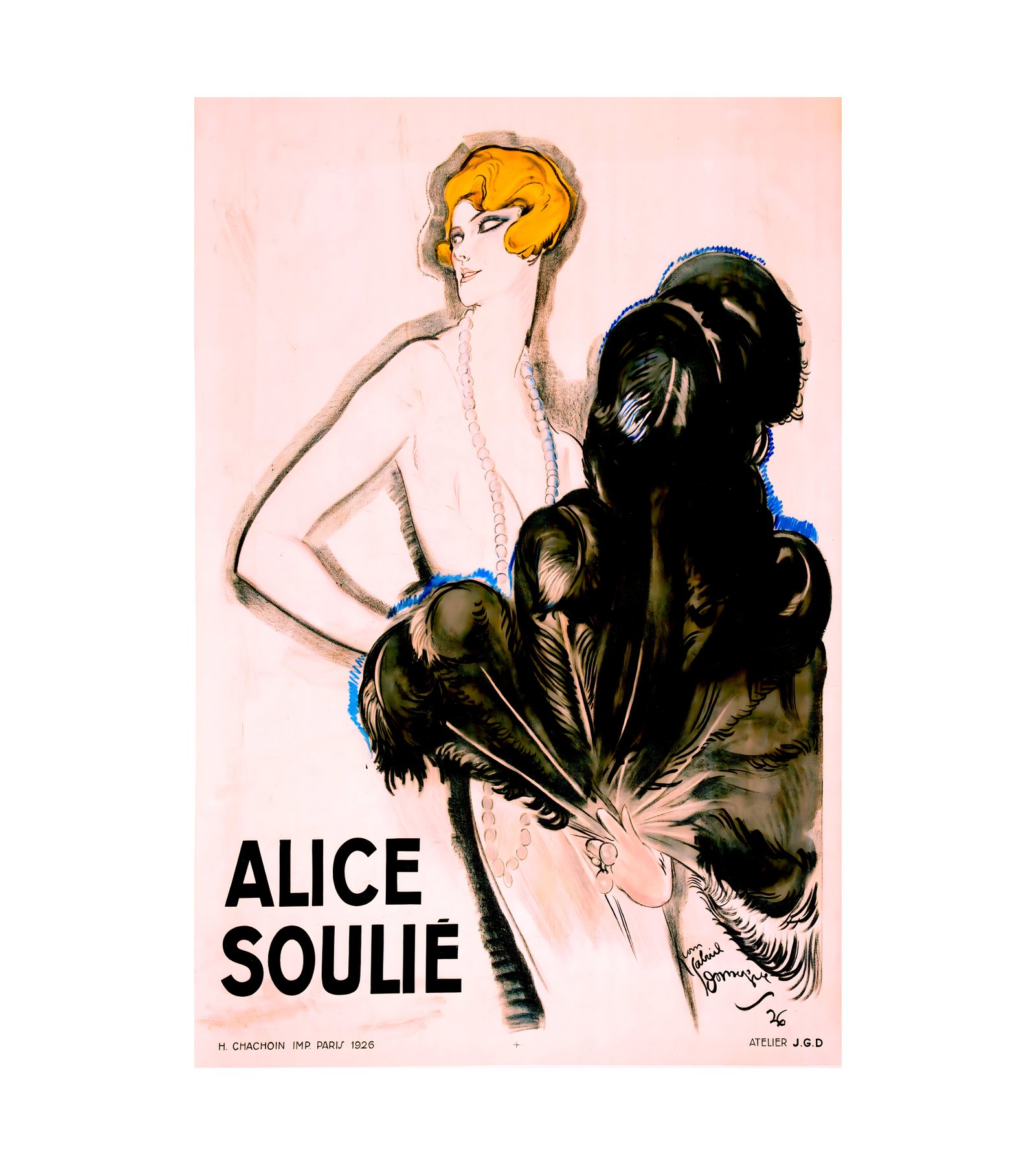 1926 Jean-Gabriel Domergue - Alice Soulie 