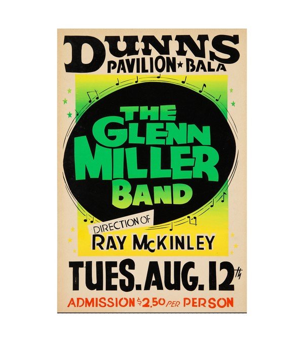1958 Dunn's the Glen Miller Band 
