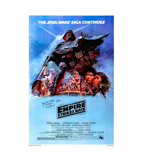 1980 Star Wars - Empire Strikes Back (Signed) 