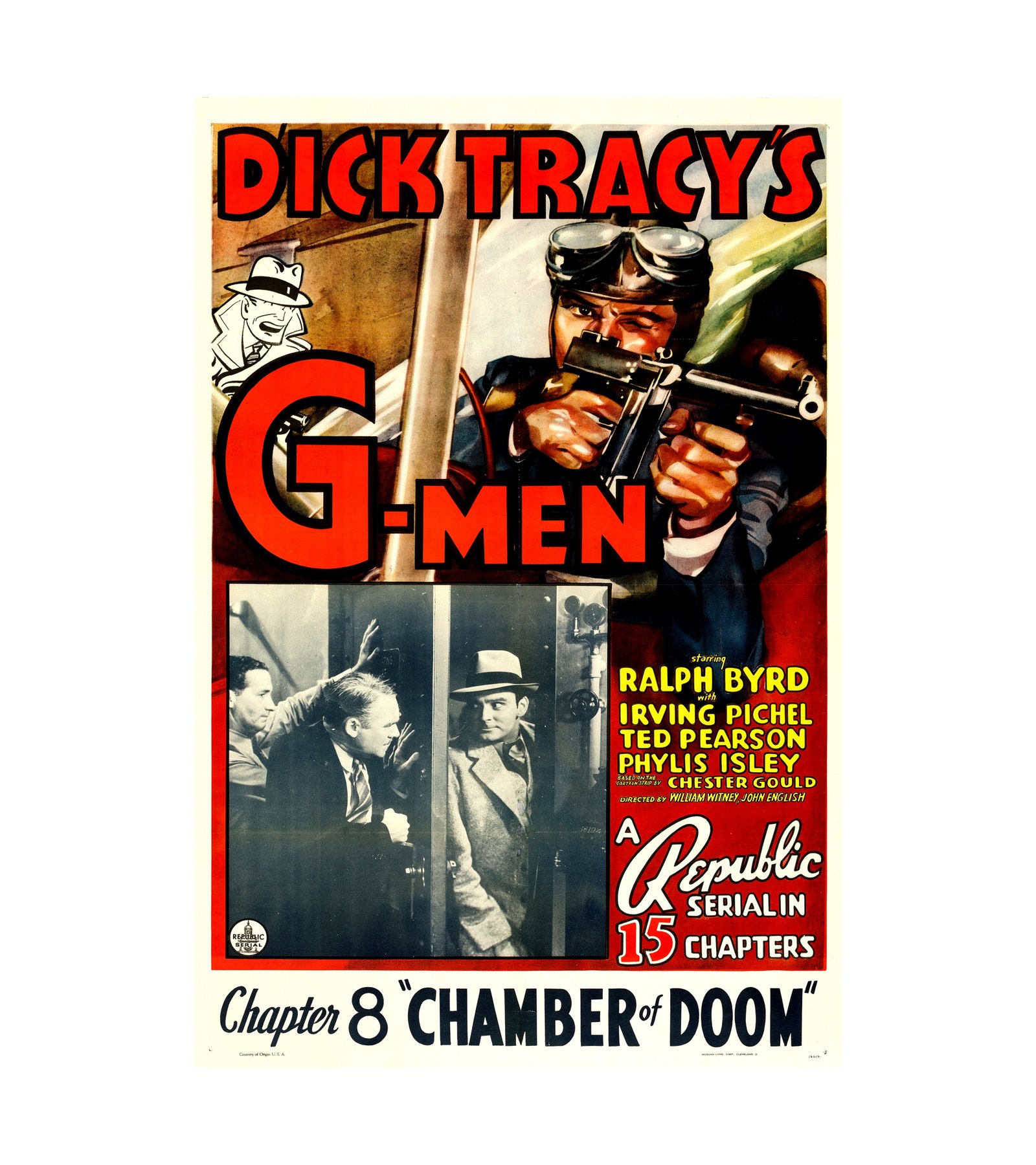 1939 Dick Tracy's G-Men (Republic) 