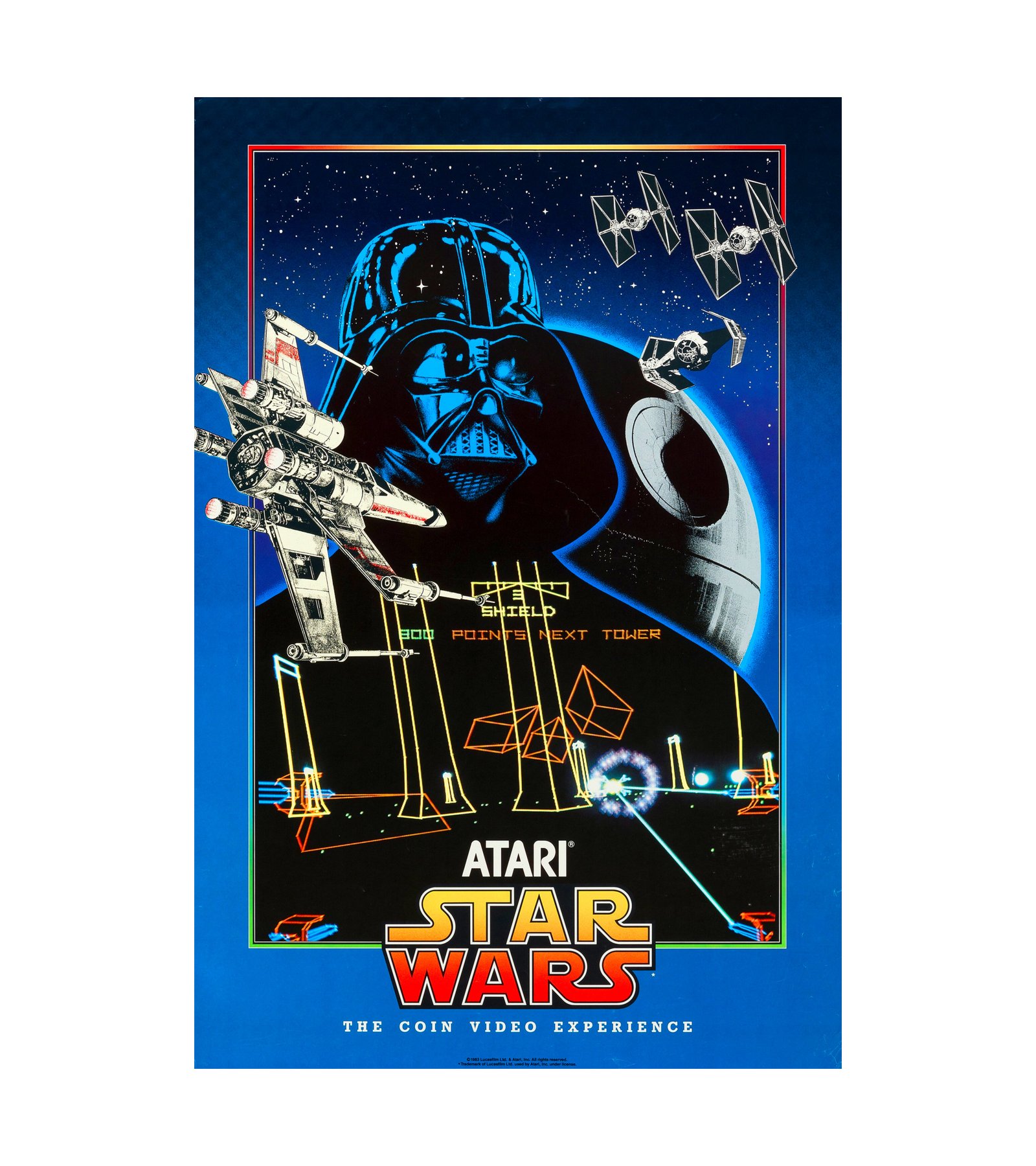 1983 Star Wars- The Atari Coin Video Experience (Atari) 