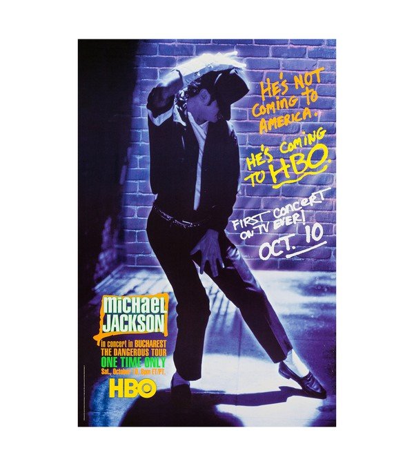 1992 Michael Jackson Live in Bucharest - The Dangerous Tour  