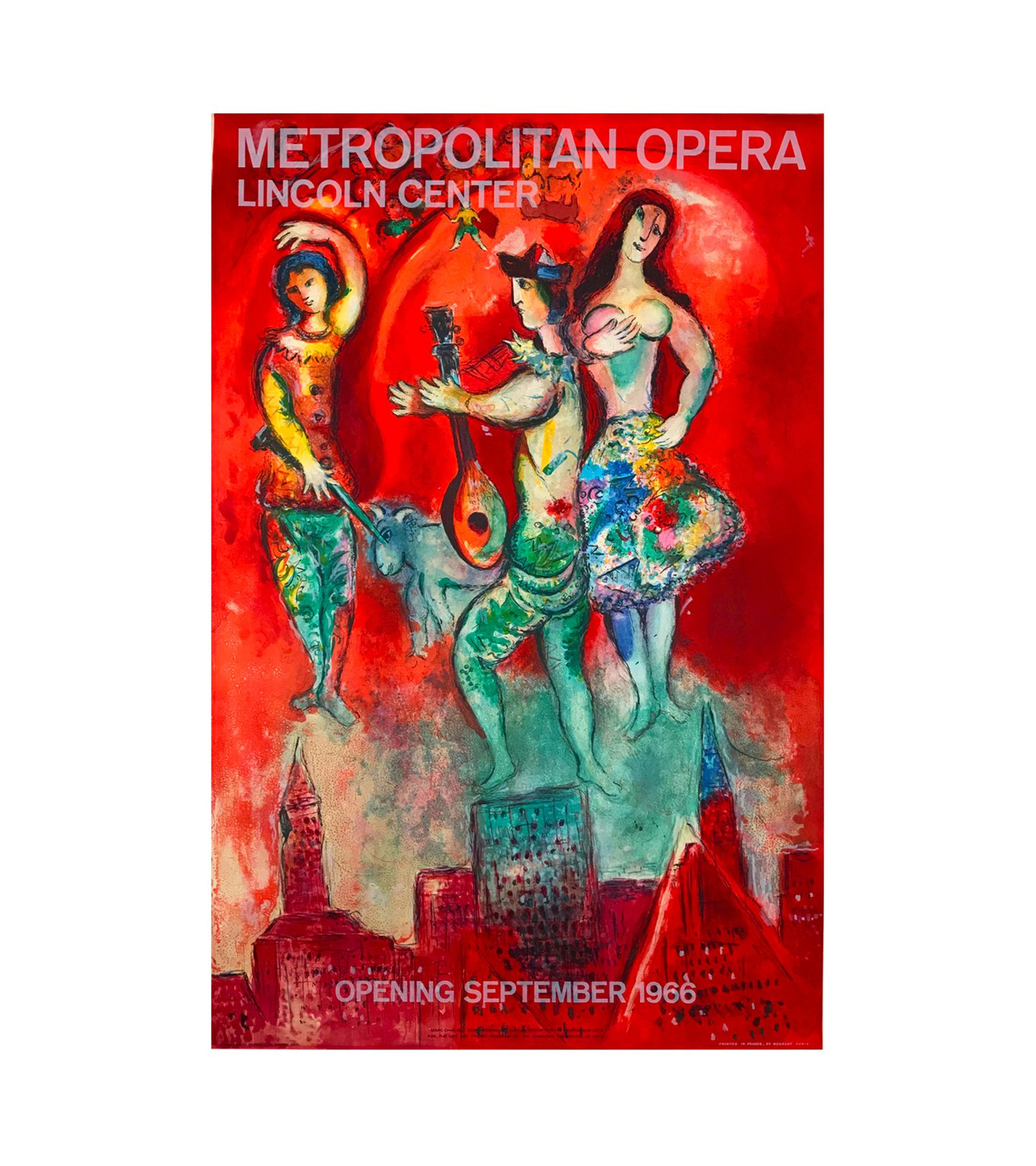 1966 Carmen-Metropolitan Opera Marc Chagall
