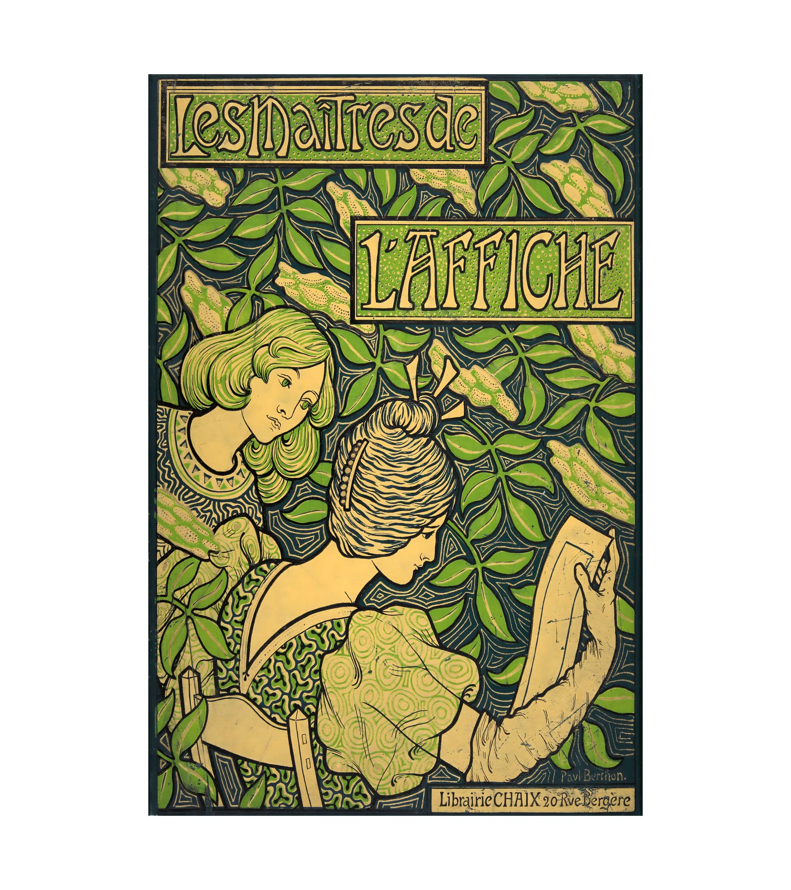 1900 Les Maîtres de l'Affiche Published by Librairie Chaix, Paris 