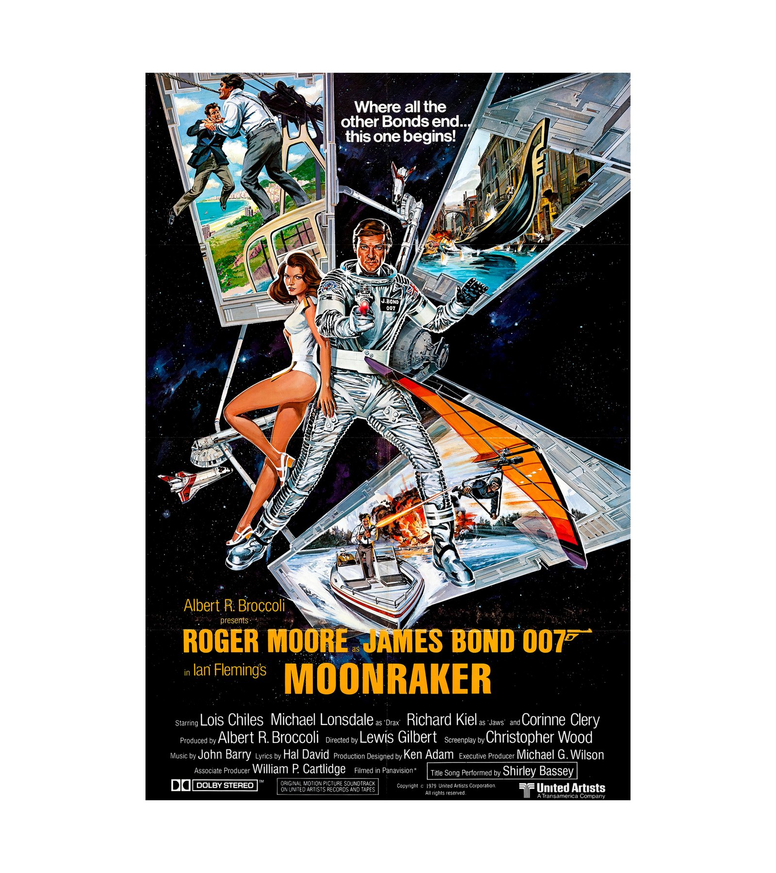 1979 Moonraker James Bond 007 