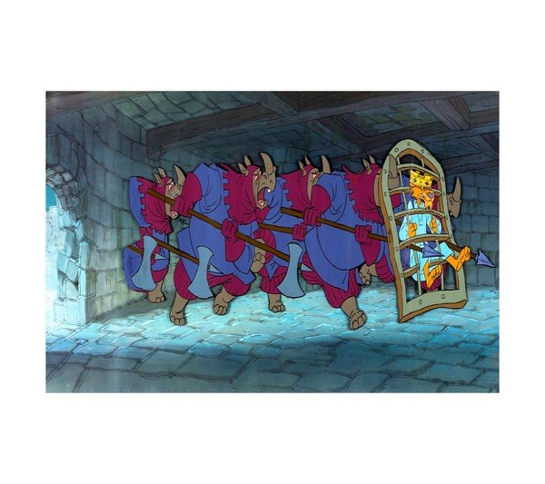 1973 King John in Robin Hood (Caught) 