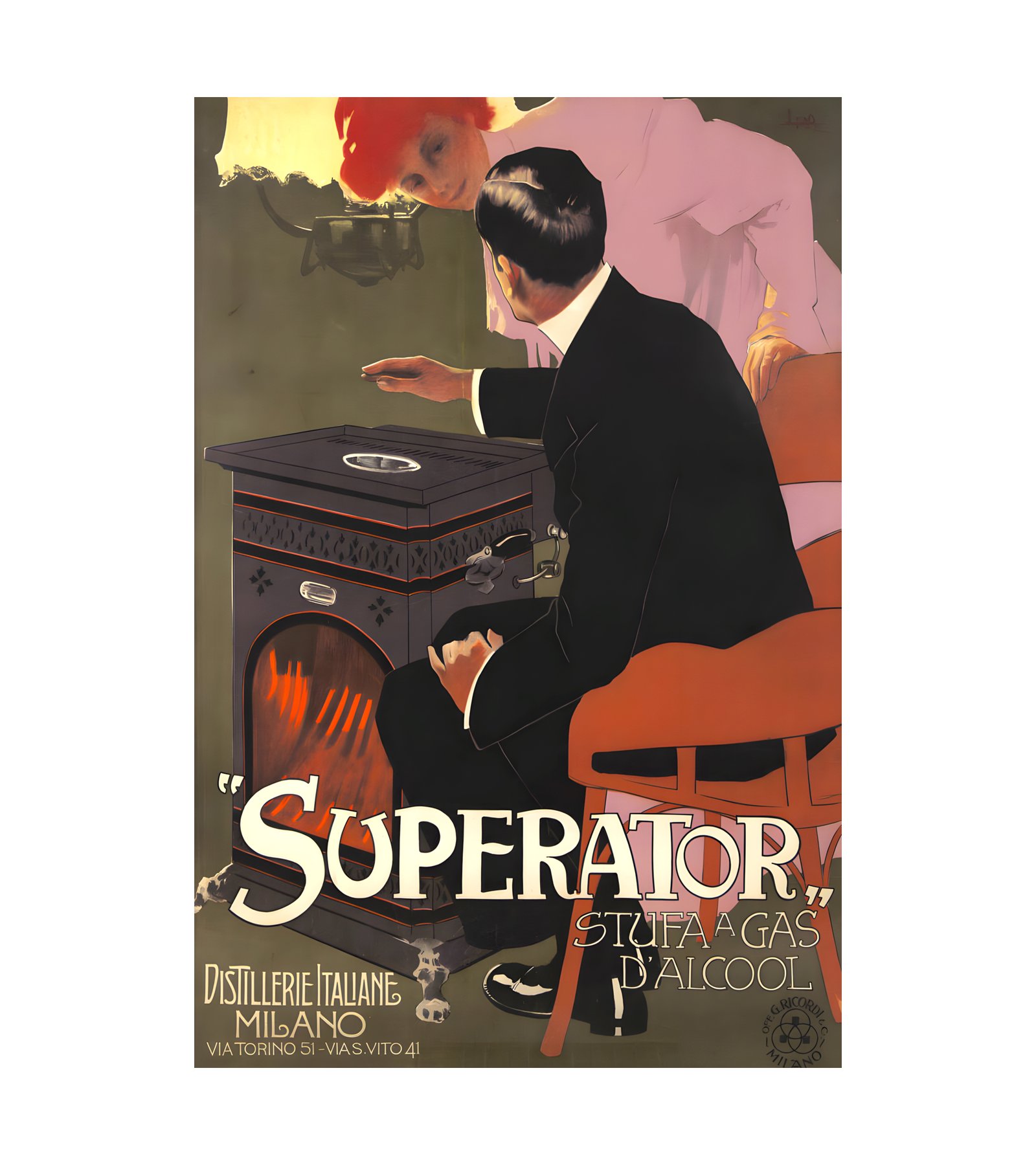 1908 Superator G. Ricordi, Milano 