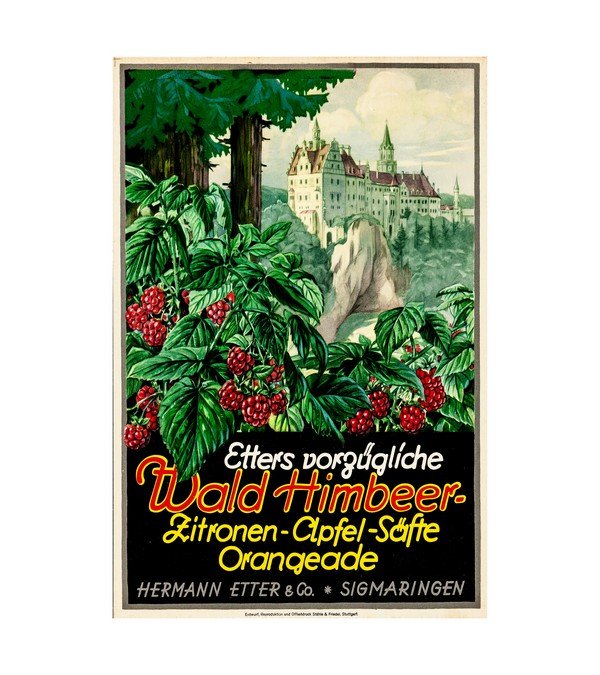 1933 Wald Himbeer (Hermann Etter, & Co) Swiss 