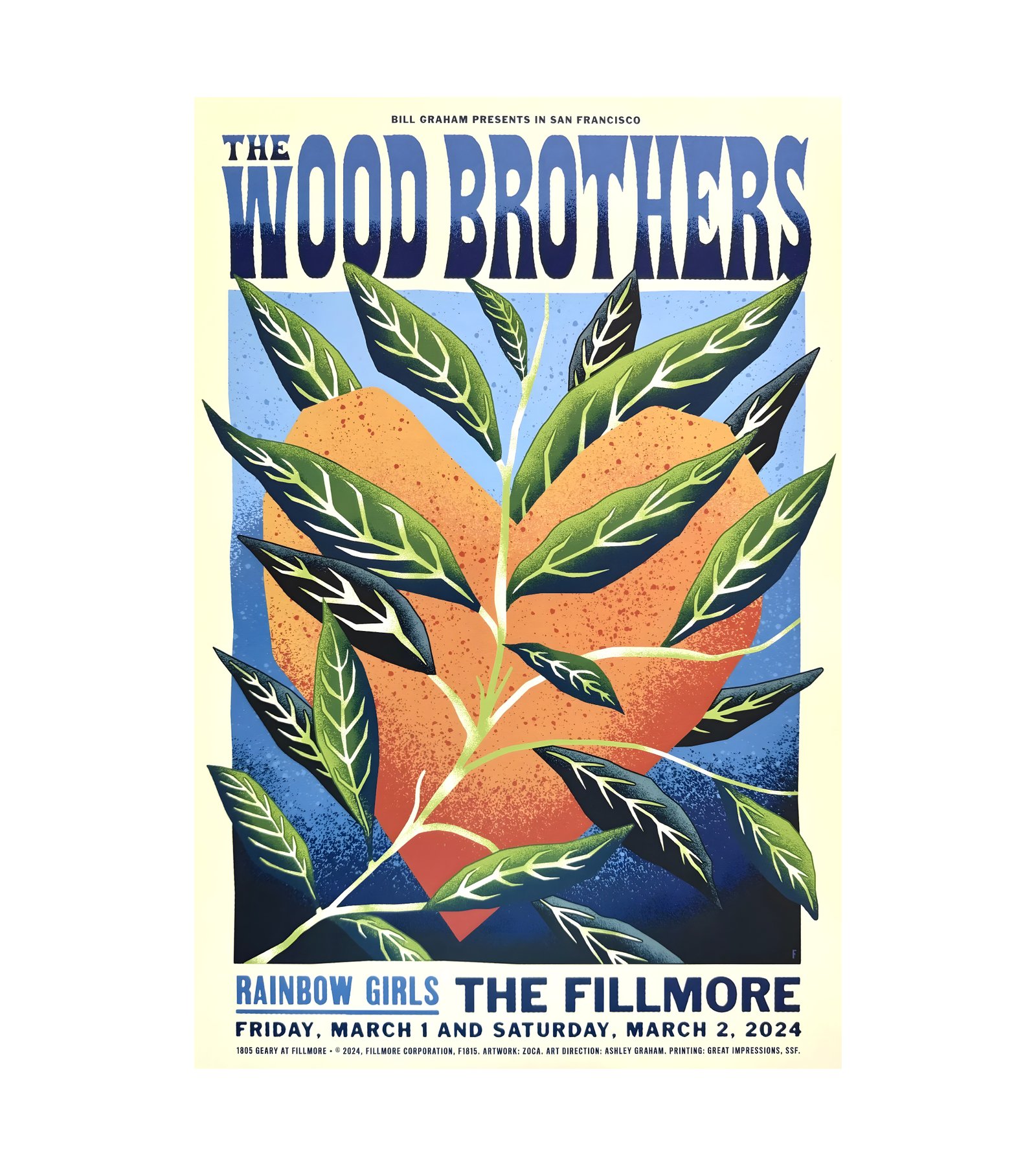 2024 The Wood Brothers & Rainbow Girls The Fillmore 